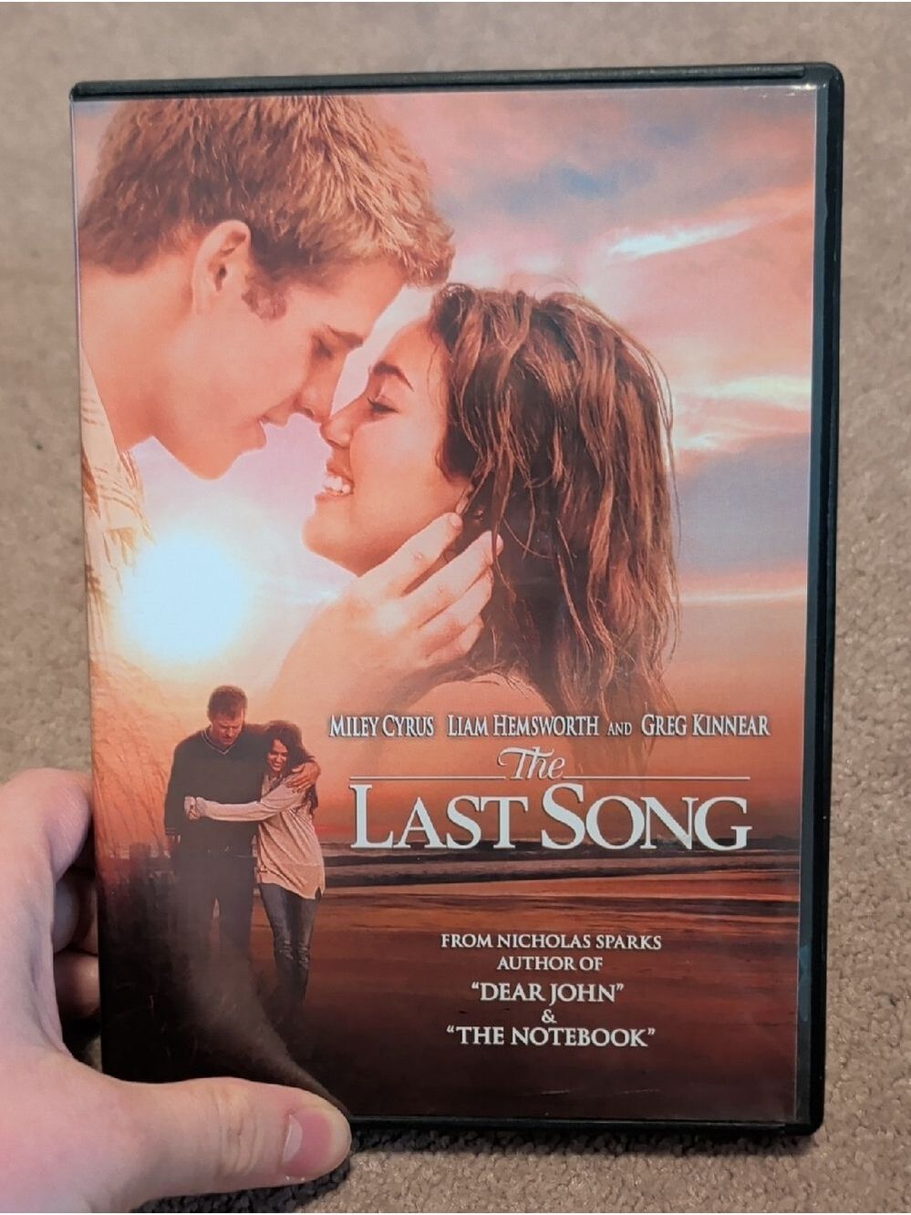 💜 5/$20 The Last Song DVD — Sunset Orange‎ Cover